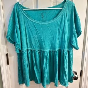 Free People Peplum t-shirt size XS
